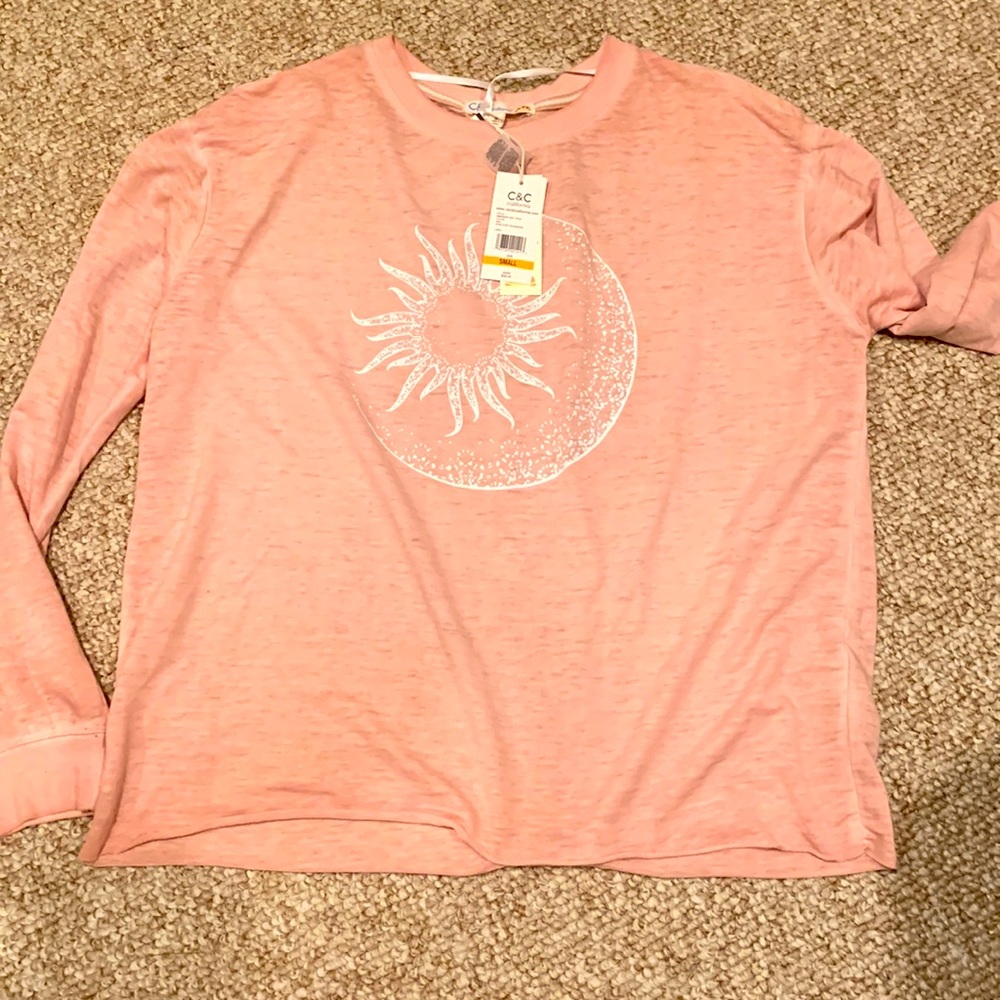 TAGS!!!! Long sleeve moon & sun shirt